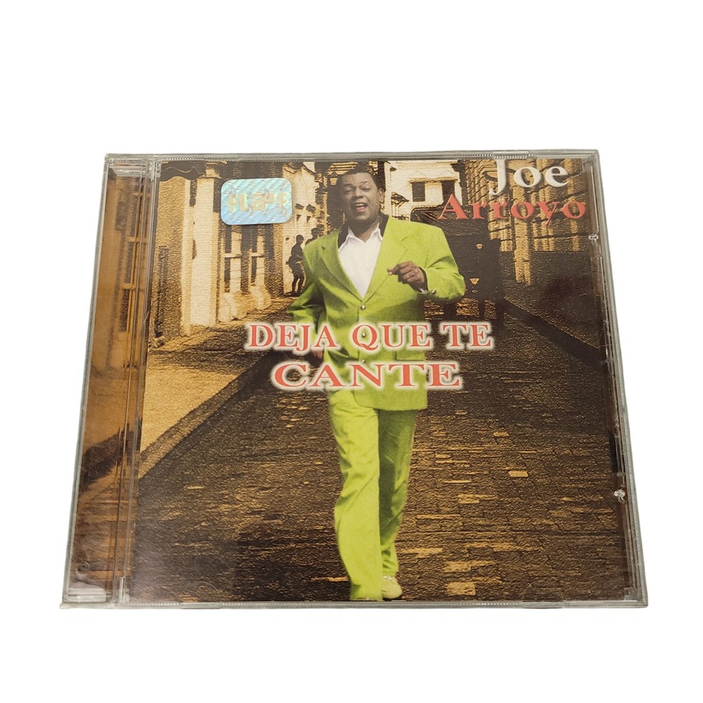 Joe Arroyo Deja Que Te Cante CD Sony Salsa Cumbia Latin Music Album 1997 EUC